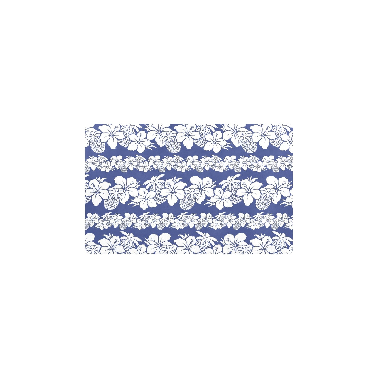 Hawaiian Themed Pattern Print Design H07 Kitchen Mat