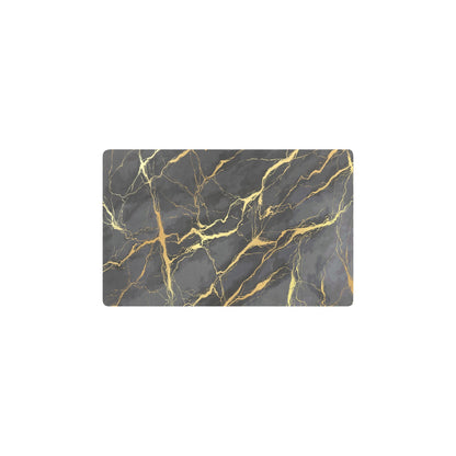 Marble Pattern Print Design 02 Kitchen Mat