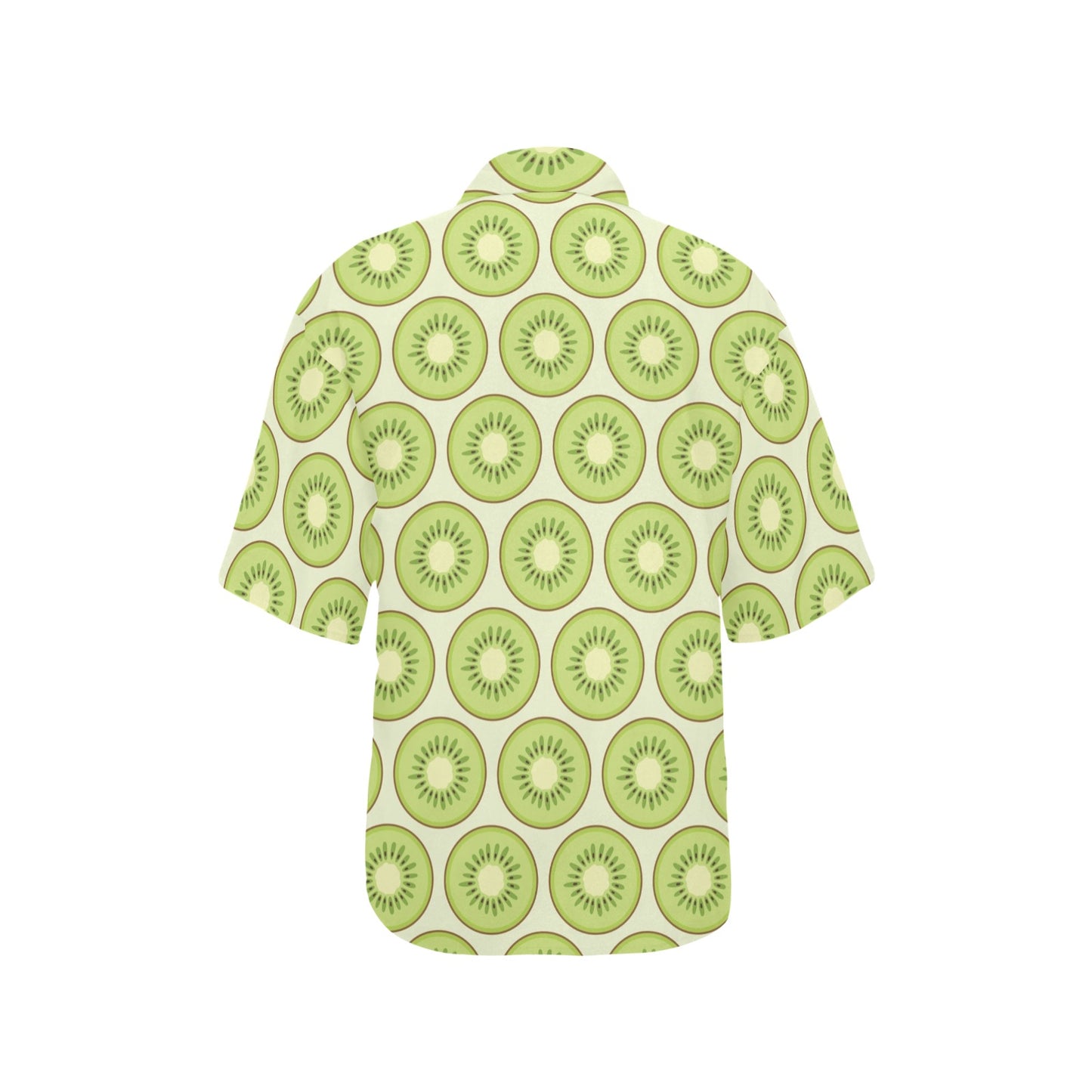 Kiwi Pattern Print Design KW02 Women's Hawaiian Shirt