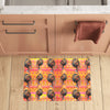 African Girl Aztec Kitchen Mat