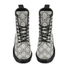 Damask Elegant Print Pattern Women's Boots