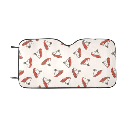 Skydiver Print Design LKS302 Car front Windshield Sun Shade