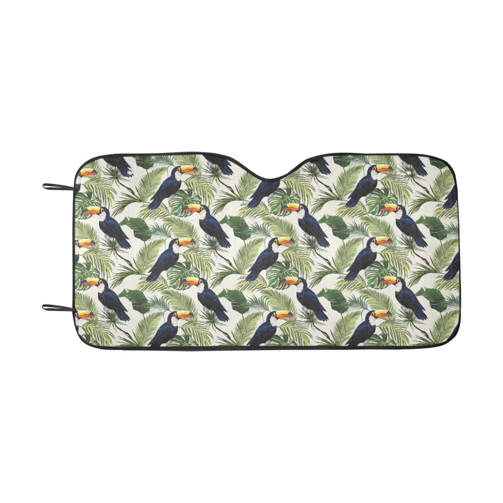 Toucan Print Design LKS308 Car front Windshield Sun Shade