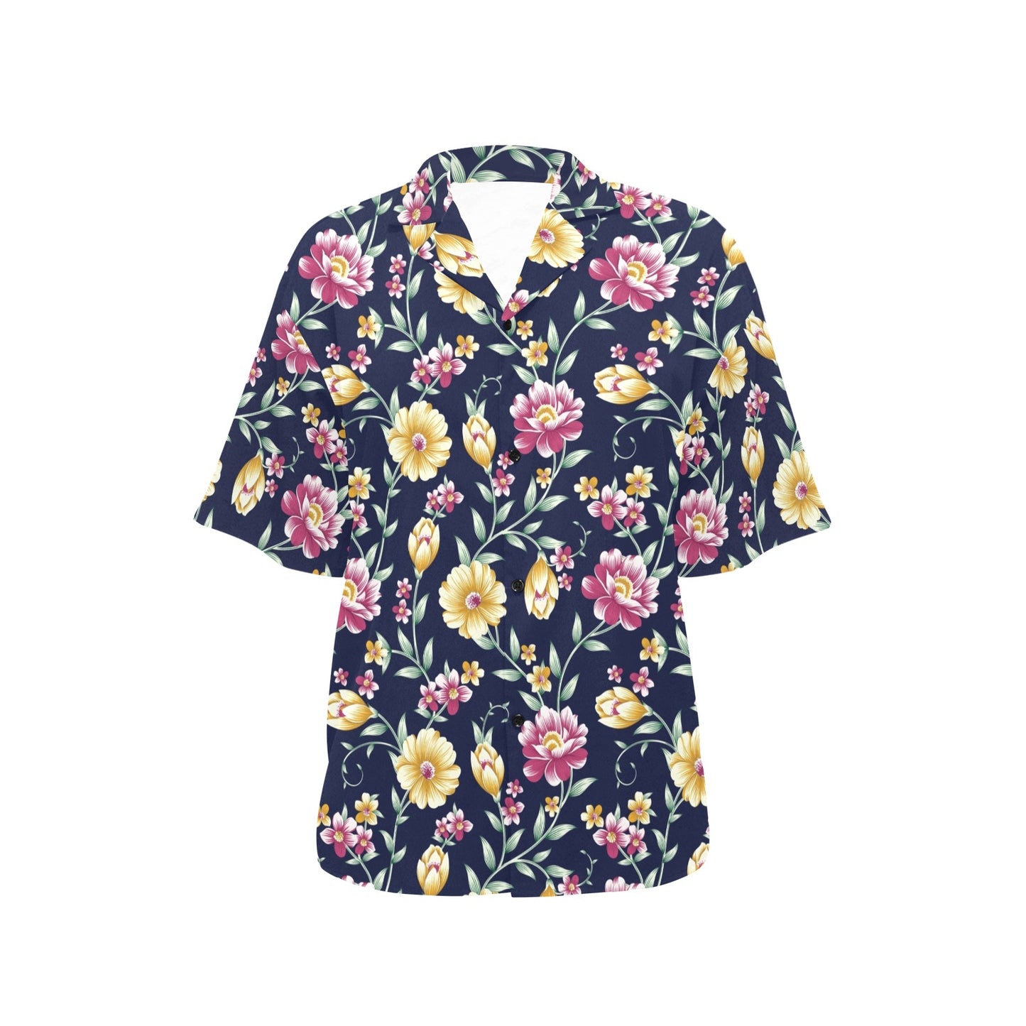Gerberas Pattern Print Design GB03 Women's Hawaiian Shirt