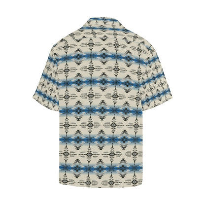 Southwest Pattern Print Design LKS304 Men's Hawaiian Shirt