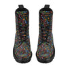 Music Note Colorful Themed Print Women's Boots