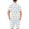 Alaskan Malamute Pattern Print Design 03 Men's Romper