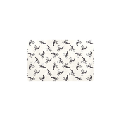 Mountain bike Pattern Print Design 01 Kitchen Mat