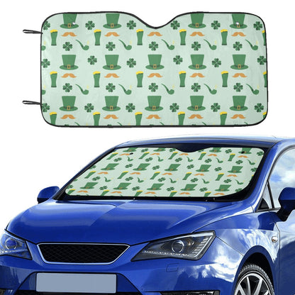 St Patricks Day Print Design LKS304 Car front Windshield Sun Shade