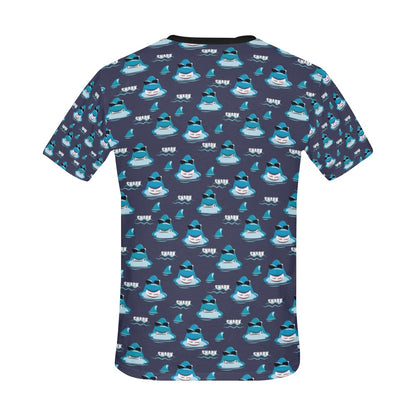 Shark Print Design LKS309 Men's All Over Print T-shirt
