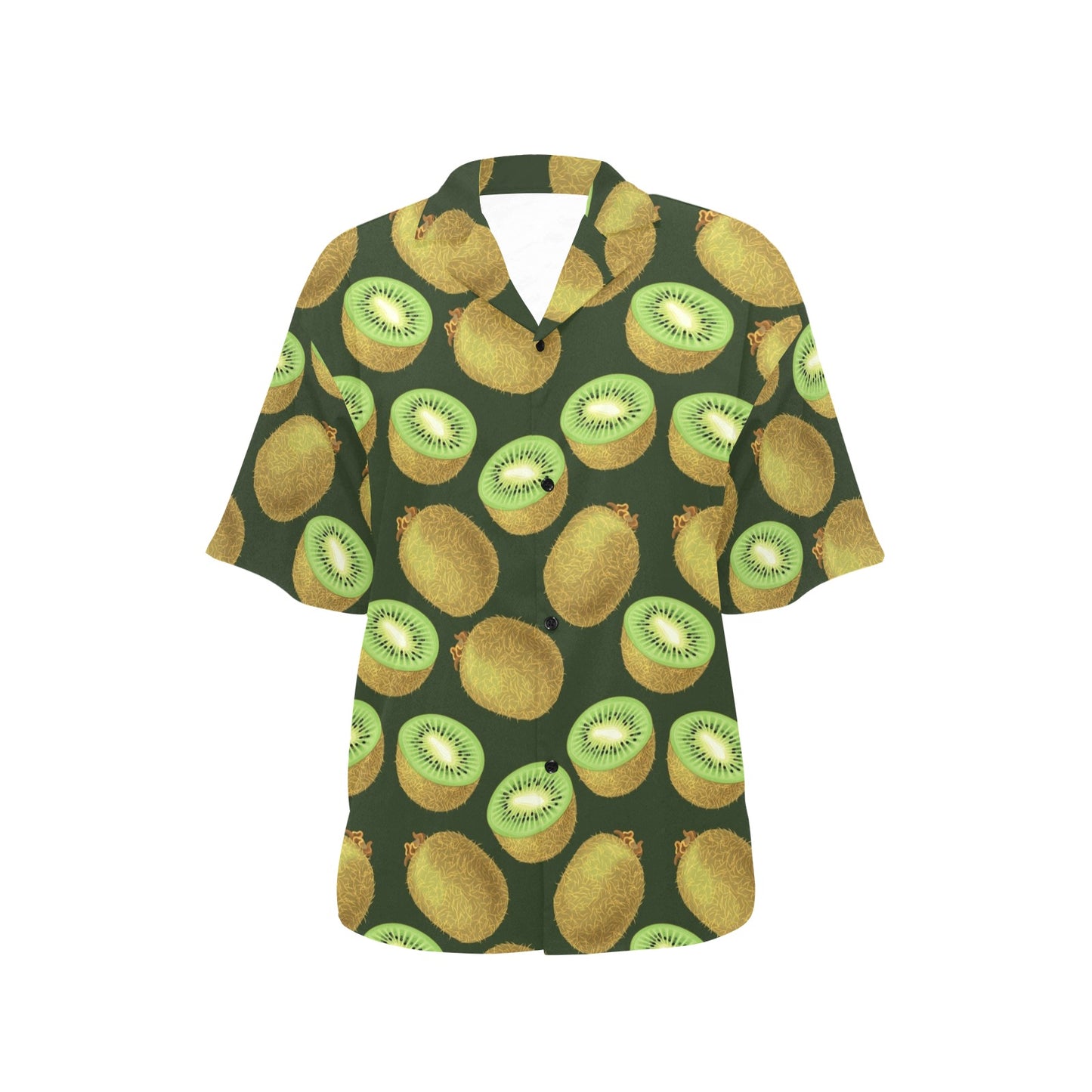 Kiwi Pattern Print Design KW04 Women's Hawaiian Shirt