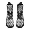 Yin Yang Print Design LKS304 Women's Boots