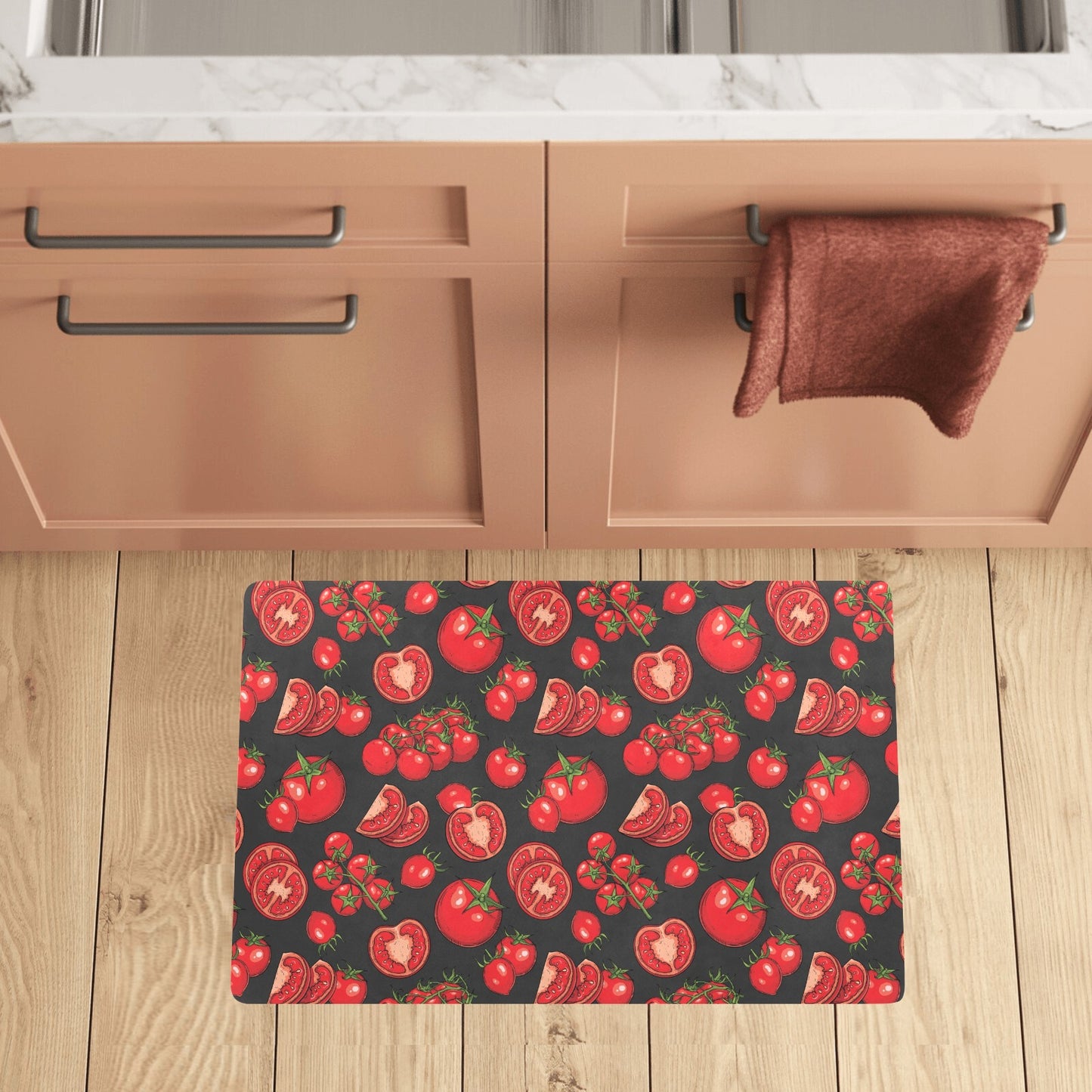 Tomato Print Design LKS303 Kitchen Mat