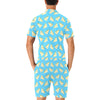 Sandwich Emoji Print Design LKS305 Men's Romper