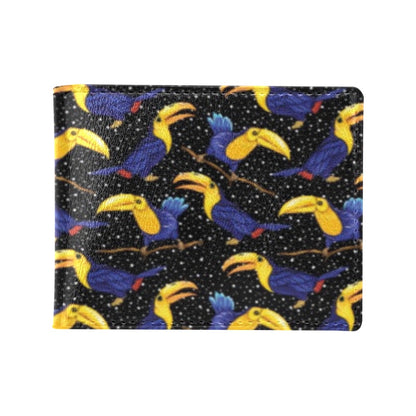 Toucan Print Design LKS307 Men's ID Card Wallet