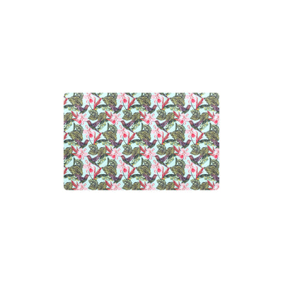 Hummingbird Cute Themed Print Kitchen Mat