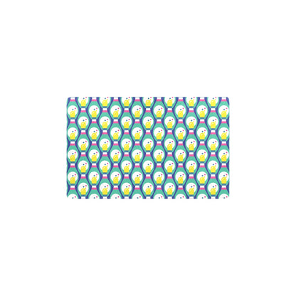 Bowling Pattern Print Design 04 Kitchen Mat