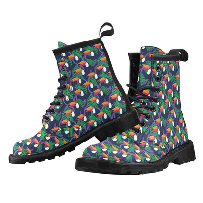 Toucan Print Design LKS302 Women's Boots