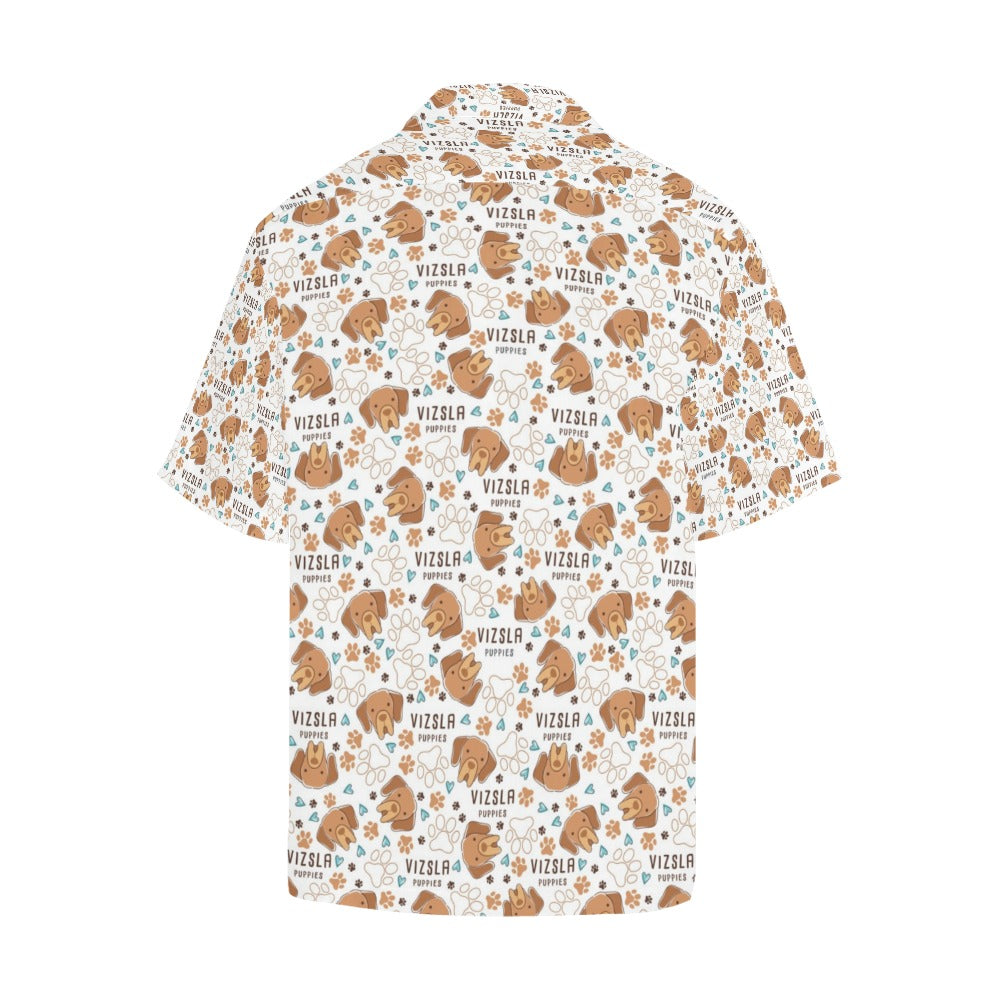 Vizslas Print Design LKS301 Men's Hawaiian Shirt