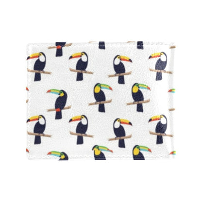 Toucan Print Design LKS305 Men's ID Card Wallet