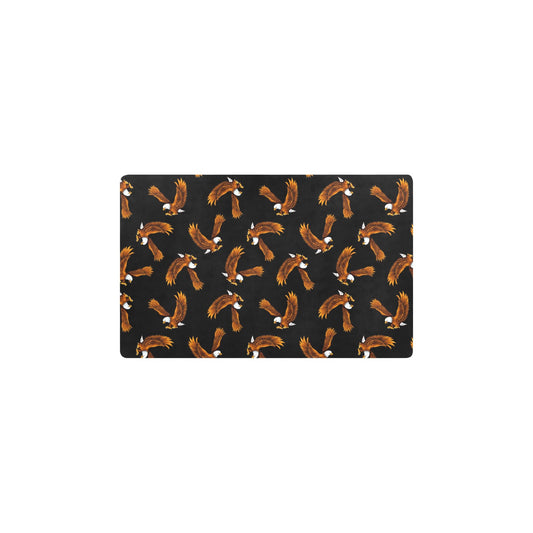 Eagles Print Pattern Kitchen Mat