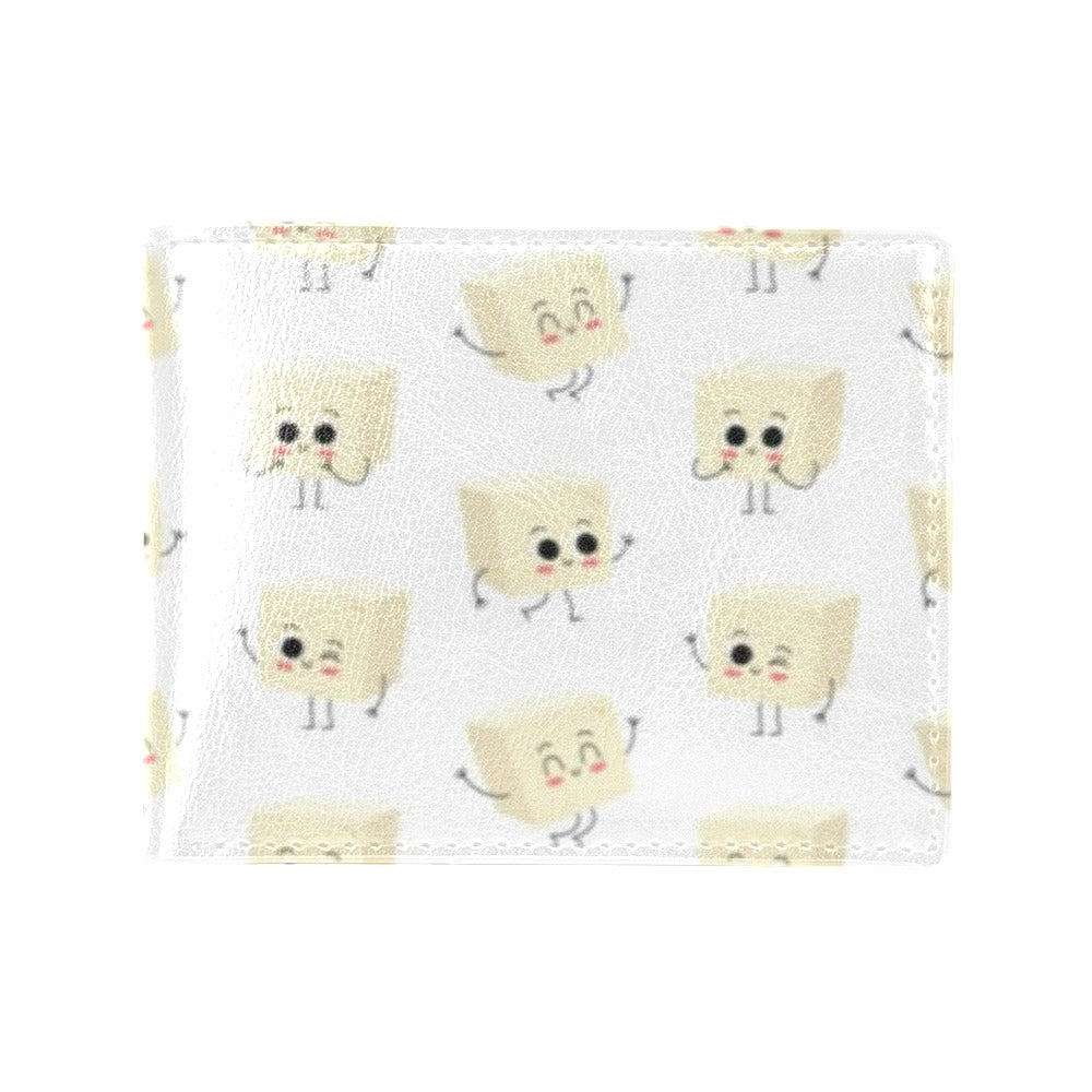 Tofu Print Design LKS301 Men's ID Card Wallet