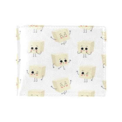 Tofu Print Design LKS301 Men's ID Card Wallet