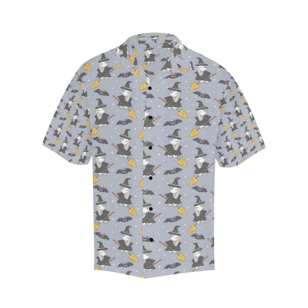 Witch Print Design LKS307 Men's Hawaiian Shirt