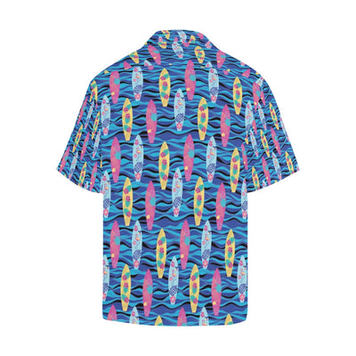 Surfboard Print Design LKS304 Men's Hawaiian Shirt