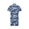 Jean Camouflage Pattern Print Design 05 Men's Romper