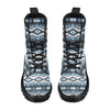 Navajo Dark Blue Print Pattern Women's Boots