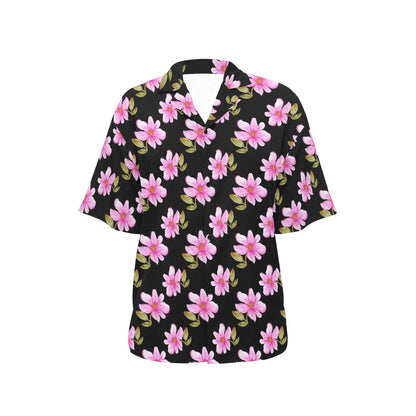 Magnolia Pattern Print Design MAG06 Women's Hawaiian Shirt