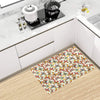 Butterfly Pattern Print Design 02 Kitchen Mat