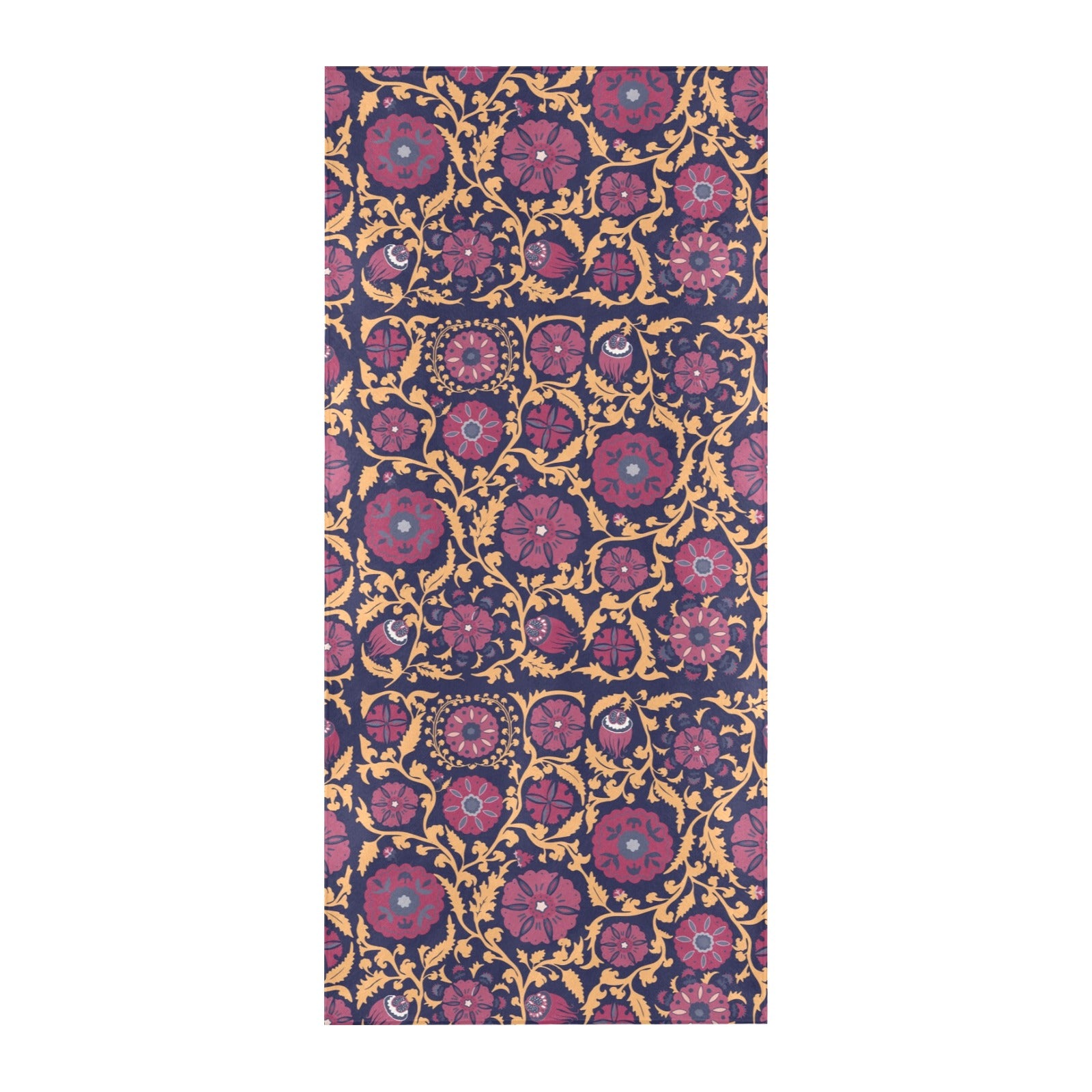 Suzani Print Design LKS303 Beach Towel 32" x 71"