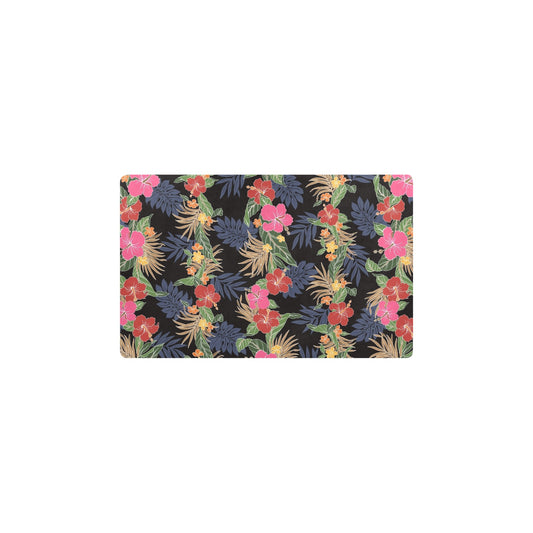 Hawaiian Themed Pattern Print Design H011 Kitchen Mat