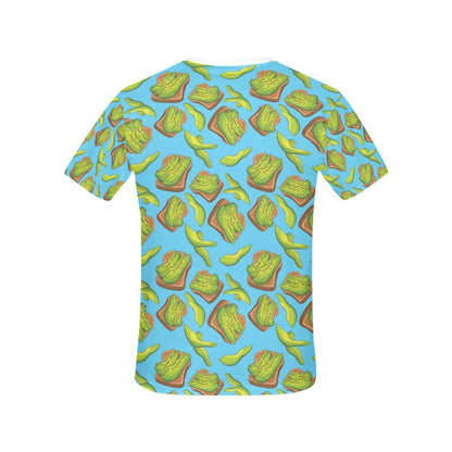 Sandwich Avocado Print Design LKS306 Women's  T-shirt