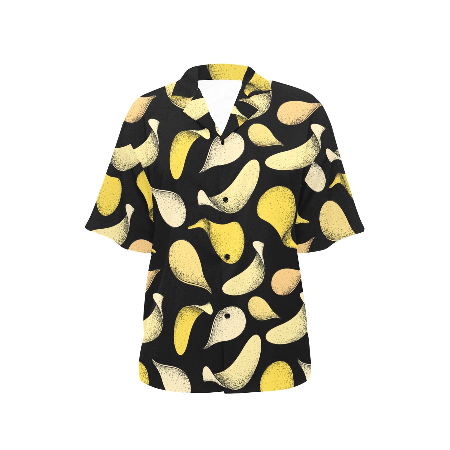 Potato Pattern Print Design A02 Women's Hawaiian Shirt