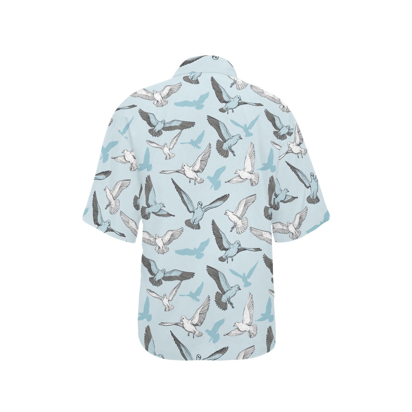 Pigeon Pattern Print Design 03 Women's Hawaiian Shirt
