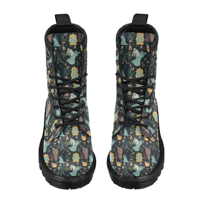 Creepy Print Design LKS303 Women's Boots