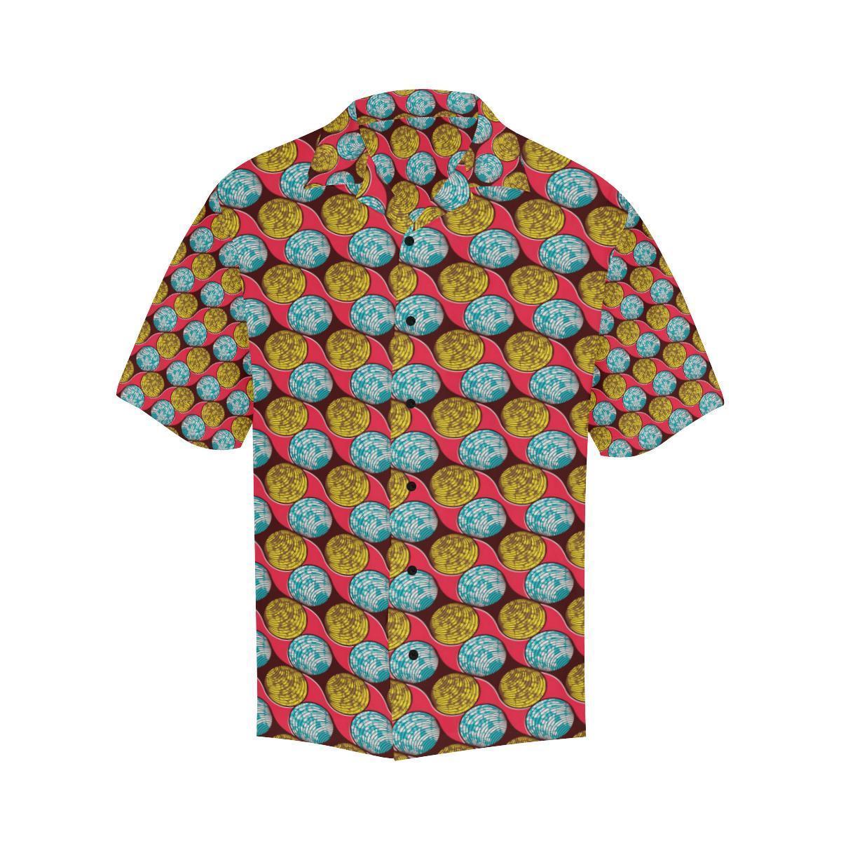 African Fashion Print Pattern Hawaiian Shirt-JORJUNE.COM