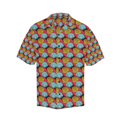 African Fashion Print Pattern Hawaiian Shirt-JORJUNE.COM