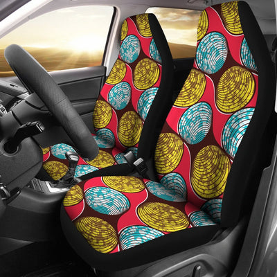 African Fashion Print Pattern Universal Fit Car Seat Covers