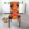 African Girl Aztec Dining Chair Slipcover-JORJUNE.COM