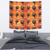 African Girl Aztec Tapestry