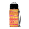 African Girl Aztec Wallet Phone Case