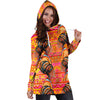 African Girl Aztec Women Hoodie Dress