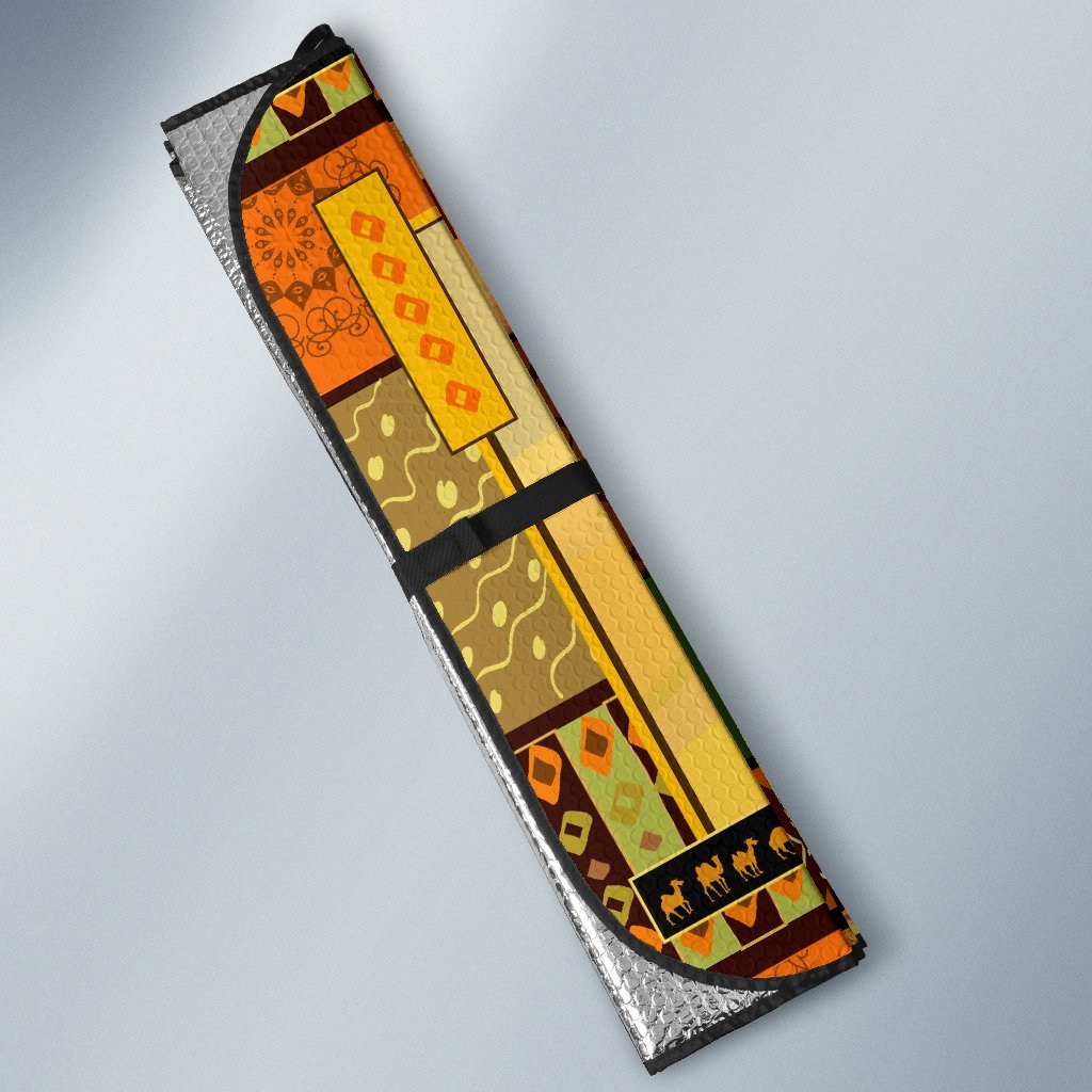 African Girl Design Car Sun Shade-JorJune