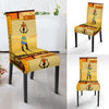 African Girl Design Dining Chair Slipcover-JORJUNE.COM