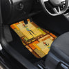 African Girl Design Front and Back Car Floor Mats
