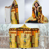 African Girl Design Hooded Blanket-JORJUNE.COM